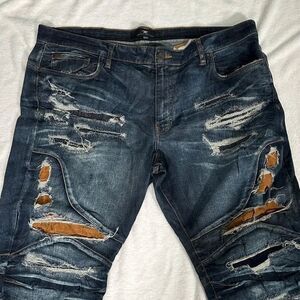 Jordan Craig Aaron Distressed Blue Jeans! Size 44